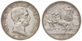 SAVOIA - Vittorio Emanuele III (1900-1943) - Lira 1915 Quadriga briosa Pag. 773; Mont. 200 AG
FDC