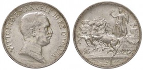 SAVOIA - Vittorio Emanuele III (1900-1943) - Lira 1915 Quadriga briosa Pag. 773; Mont. 200 AG
SPL-FDC
