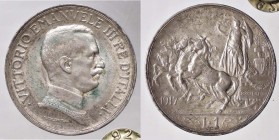 SAVOIA - Vittorio Emanuele III (1900-1943) - Lira 1917 Quadriga briosa Pag. 775; Mont. 202 AG Sigillata Simone Rocco
FDC