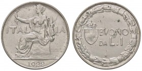 SAVOIA - Vittorio Emanuele III (1900-1943) - Lira 1922 Italia Pag. 776; Mont. 204 NI
FDC