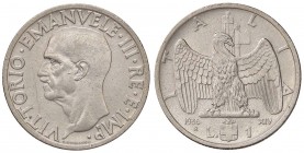 SAVOIA - Vittorio Emanuele III (1900-1943) - Lira 1936 XIV Impero Pag. 789; Mont. 218 R NI
SPL+