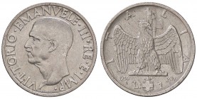 SAVOIA - Vittorio Emanuele III (1900-1943) - Lira 1936 XIV Impero Pag. 789; Mont. 218 R NI
BB/BB+