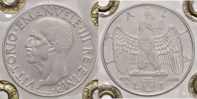 SAVOIA - Vittorio Emanuele III (1900-1943) - Lira 1939 XVIII Impero Pag. 793; Mont. 226 Ac magnetica Ex Inasta 40, lotto 3702 - Sigillata Inasta con i...