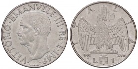 SAVOIA - Vittorio Emanuele III (1900-1943) - Lira 1940 XVIII Impero Pag. 794a; Mont. 228 Ac Magnetica
qFDC/FDC