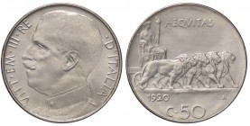 SAVOIA - Vittorio Emanuele III (1900-1943) - 50 Centesimi 1920 L Pag. 800; Mont. 237 NI
FDC