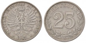 SAVOIA - Vittorio Emanuele III (1900-1943) - 25 Centesimi 1902 Pag. 827; Mont. 273 R NI
BB