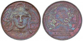 SAVOIA - Vittorio Emanuele III (1900-1943) - 20 Centesimi 1906 Fiera di Milano Pag. manca; Mont. 4 Cu
qSPL