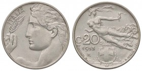 SAVOIA - Vittorio Emanuele III (1900-1943) - 20 Centesimi 1913 Pag. 834; Mont. 281 NI
qFDC