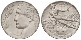 SAVOIA - Vittorio Emanuele III (1900-1943) - 20 Centesimi 1921 Pag. 838; Mont. 285 NI
FDC