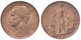 SAVOIA - Vittorio Emanuele III (1900-1943) - 2 Centesimi 1915 Prora Pag. 937; Mont. 410 CU Rame rosso
FDC