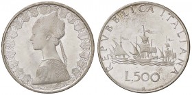 REPUBBLICA ITALIANA - Repubblica Italiana (monetazione in lire) (1946-2001) - 500 Lire 1967 - Caravelle Mont. 11 AG Eccezionale
FDC
