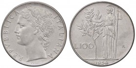 REPUBBLICA ITALIANA - Repubblica Italiana (monetazione in lire) (1946-2001) - 100 Lire 1958 Mont. 8 AC
qFDC
