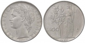 REPUBBLICA ITALIANA - Repubblica Italiana (monetazione in lire) (1946-2001) - 100 Lire 1963 Mont. 13 AC
FDC