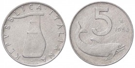 REPUBBLICA ITALIANA - Repubblica Italiana (monetazione in lire) (1946-2001) - 5 Lire 1956 Mont. 8 RR IT
BB