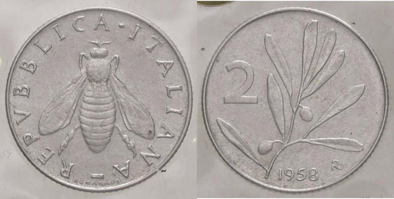 REPUBBLICA ITALIANA - Repubblica Italiana (monetazione in lire) (1946-2001) - 2 ...