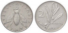 REPUBBLICA ITALIANA - Repubblica Italiana (monetazione in lire) (1946-2001) - 2 Lire 1958 Mont. 7 RR IT
SPL