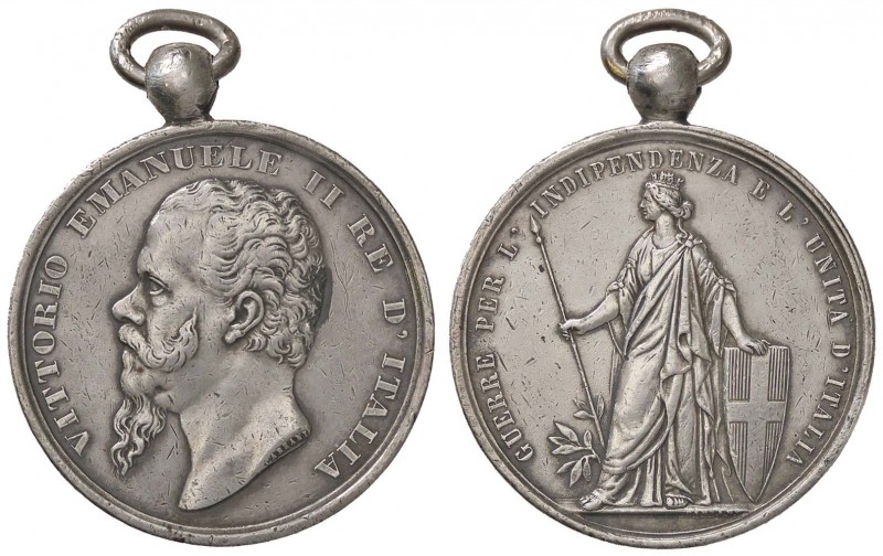 MEDAGLIE - SAVOIA - Vittorio Emanuele II Re d'Italia (1861-1878) - Medaglia 1865...