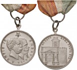 MEDAGLIE - SAVOIA - Umberto I (1878-1900) - Medaglia 1895 - 25° Anniversario presa di Porta Pia MA Ø 28
qFDC