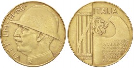 MEDAGLIE - SAVOIA - Vittorio Emanuele III (1900-1943) - Medaglia 1928 A. VI (AU g. 32,22) Ø 35oro 900
BB+