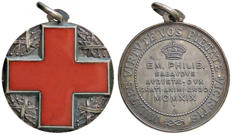 MEDAGLIE - SAVOIA - Vittorio Emanuele III (1900-1943) - Medaglia 1919 - CRI, al ...