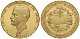 MEDAGLIE - SAVOIA - Vittorio Emanuele III (1900-1943) - Medaglia Esposizione internazionale del lavoro Milano MD Opus: Johnson Ø 50
qFDC