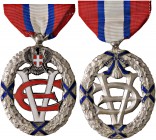 MEDAGLIE - SAVOIA - Vittorio Emanuele III (1900-1943) - Onorificenza Associazione monarchica MA mm 39x52
FDC