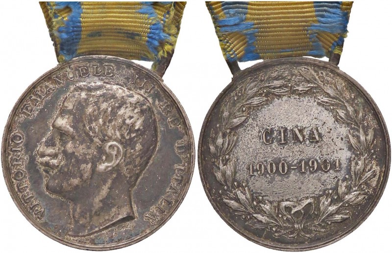 MEDAGLIE - SAVOIA - Vittorio Emanuele III (1900-1943) - Medaglia 1900-1901 - Cam...
