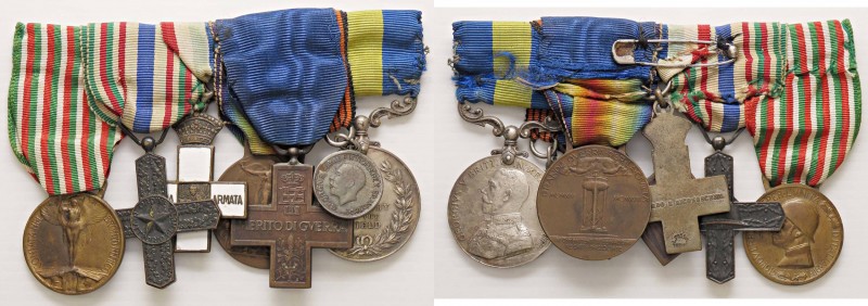 MEDAGLIE - SAVOIA - Vittorio Emanuele III (1900-1943) - Spange AE
BB÷SPL