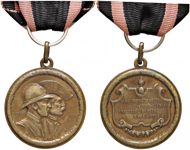MEDAGLIE - SAVOIA - Vittorio Emanuele III (1900-1943) - Medaglia 1918 - 260° ann...