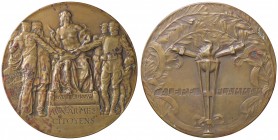 MEDAGLIE - SAVOIA - Vittorio Emanuele III (1900-1943) - Medaglia La riscossa AE Ø 60Serie grande guerra del Nelli, n. 2
SPL