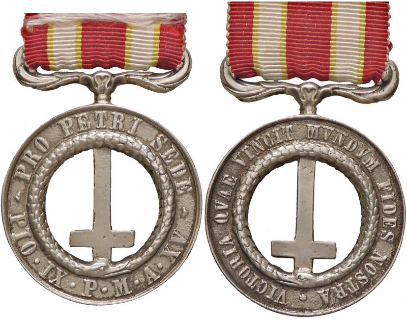 MEDAGLIE - PAPALI - Pio IX (1846-1866) - Medaglia A. XV AG Ø 40
BB-SPL