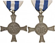 MEDAGLIE - PAPALI - Pio IX (1866-1870) - Croce 1867 - Croce per la campagna di Mentana Bramb. 392 MA
bello SPL
