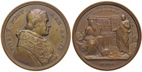 MEDAGLIE - PAPALI - Pio X (1903-1914) - Medaglia A. IX Mont. 31 AE
qFDC