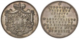 MEDAGLIE - PAPALI - Sede Vacante (1939) - Medaglia 1939 Boccia 119 R AG Opus: Pasinati Ø 28Maresciallo Luigi Chigi
qFDC/SPL+