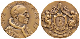 MEDAGLIE - PAPALI - Pio XII (1939-1958) - Medaglia A. I AE Opus: Monti Ø 40
FDC
