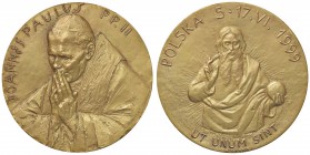 MEDAGLIE - PAPALI - Giovanni Paolo II (1978-2005) - Medaglia 1999 - Viaggio in Polonia MD Ø 50
FDC
