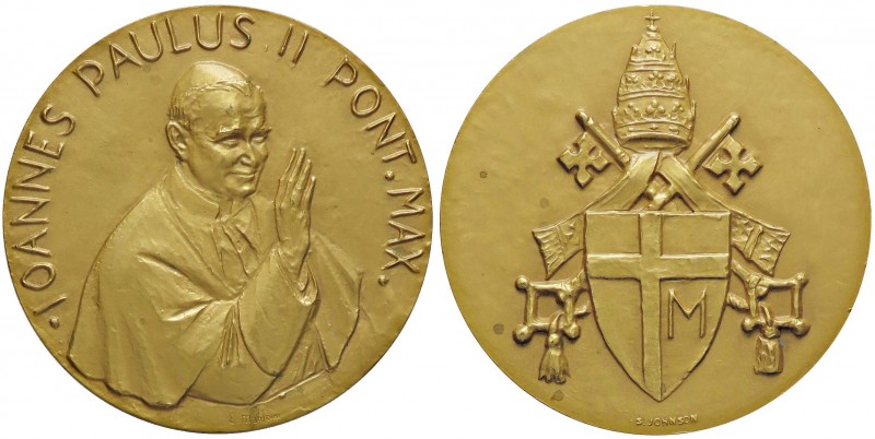 MEDAGLIE - PAPALI - Giovanni Paolo II (1978-2005) - Medaglia Elezione al pontifi...
