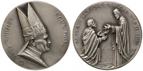 MEDAGLIE - PAPALI - Giovanni Paolo II (1978-2005) - Medaglia 1992 - Viaggio in Angola e Sao Tome e Principe MB Ø 50
FDC