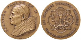 MEDAGLIE - PAPALI - Giovanni Paolo II (1978-2005) - Medaglia 1988 - Reggio Calabria, congresso eucaristico AE Ø 50
FDC