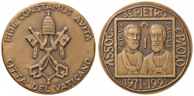 MEDAGLIE - PAPALI - Giovanni Paolo II (1978-2005) - Medaglia 1991 - 20° anniversario ass. SS Pietro e Paolo AE Ø 44
FDC