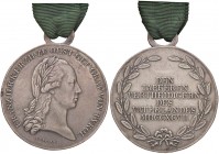 MEDAGLIE ESTERE - AUSTRIA - Francesco II (1792-1806) - Medaglia 1797 - Per la mobilitazione austriaca R AG Opus: Wirt Ø 39 Colpetto
BB+