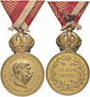 MEDAGLIE ESTERE - AUSTRIA - Francesco Giuseppe (1848-1916) - Medaglia SIGNVM LAVDIS MD Ø 30
qFDC