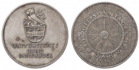 MEDAGLIE ESTERE - AUSTRIA - Seconda Repubblica (1945) - Medaglia 1961 MB Opus: Kolblinger Ø 40 BRONZE sul bordo
SPL
