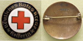 MEDAGLIE ESTERE - GERMANIA - Terzo Reich (1933-1945) - Distintivo Helferin, infermiera militare AE Ø 30
Ottimo