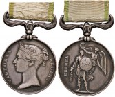 MEDAGLIE ESTERE - GRAN BRETAGNA - Vittoria (1837-1901) - Medaglia 1854 - Guerra di Crimea Bramb. 252 AG Opus: Wyon Ø 36 Sul bordo CAP le SCOTTO MATTEO...