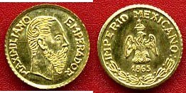 MEDAGLIE ESTERE - MESSICO - Massimiliano Imperatore (1864-1867) - Medaglia (AU g. 0,19) Ø 11 In confezione
FDC