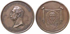 MEDAGLIE ESTERE - RUSSIA - Alessandro II (1855-1881) - Medaglia 1866 R AE Opus: Marapodi Ø 44 Colpetto
BB+