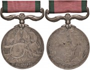 MEDAGLIE ESTERE - TURCHIA - Abdul Mejid (1839-1861) - Medaglia 1855 - Crimea AG Ø 37Sul bordo PI.T.HUMPRIES 57TH. I Numeri/lettere sul bordo nella par...