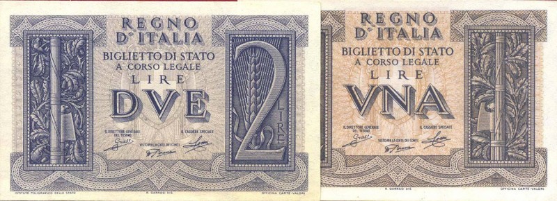 CARTAMONETA - BIGLIETTI DI STATO - Vittorio Emanuele III (1900-1943) - 2 Lire 14...