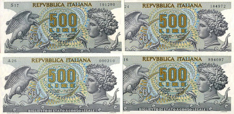 CARTAMONETA - BIGLIETTI DI STATO - Repubblica Italiana (monetazione in lire) (19...